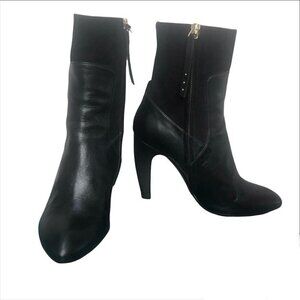 Maria Brotons  Leather Boots Size 38